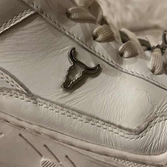 WindsorSmith sneakers Carte white leather preowned size 10 back to school - Picture 10 of 12